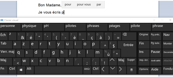 Prédicteur windows intégré natif / Dicom