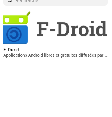 Pack applications Android libres F-Droid